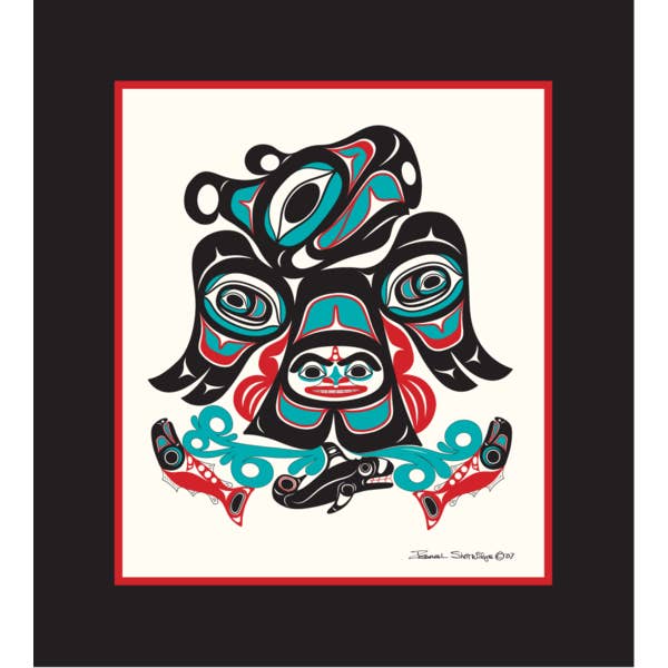 Thunderbird By The Sea - Open Edition Formline Art Print for wholesale by The Shotridge Collection