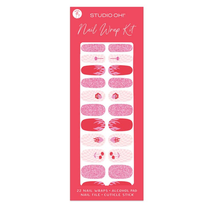 Studio Oh! - Wholesale Nail Art/Decal - Rock On Mani Nail Wrap Kit