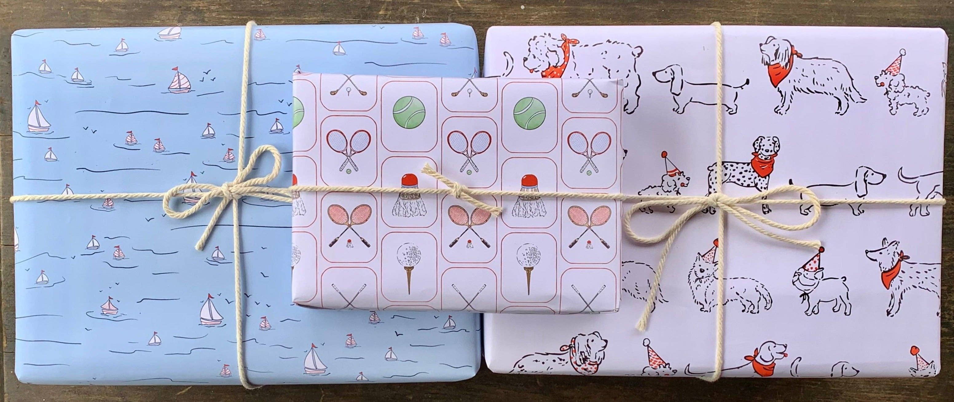 Ramus & Co. - Wholesale Wrapping Paper Roll - Sails Up Gift Wrap Double-Sided3