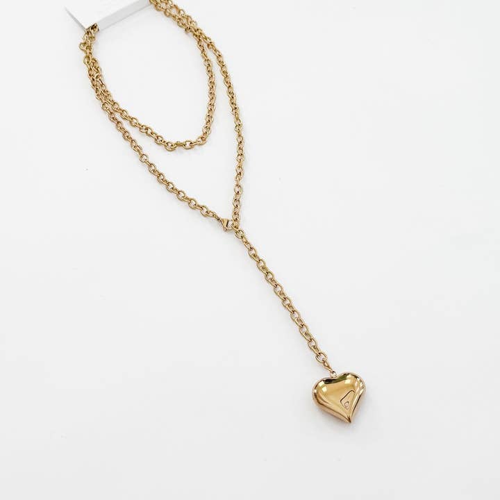 Layered In Love Wrapped Necklace - WATERPROOF for wholesale by Pretty Simple