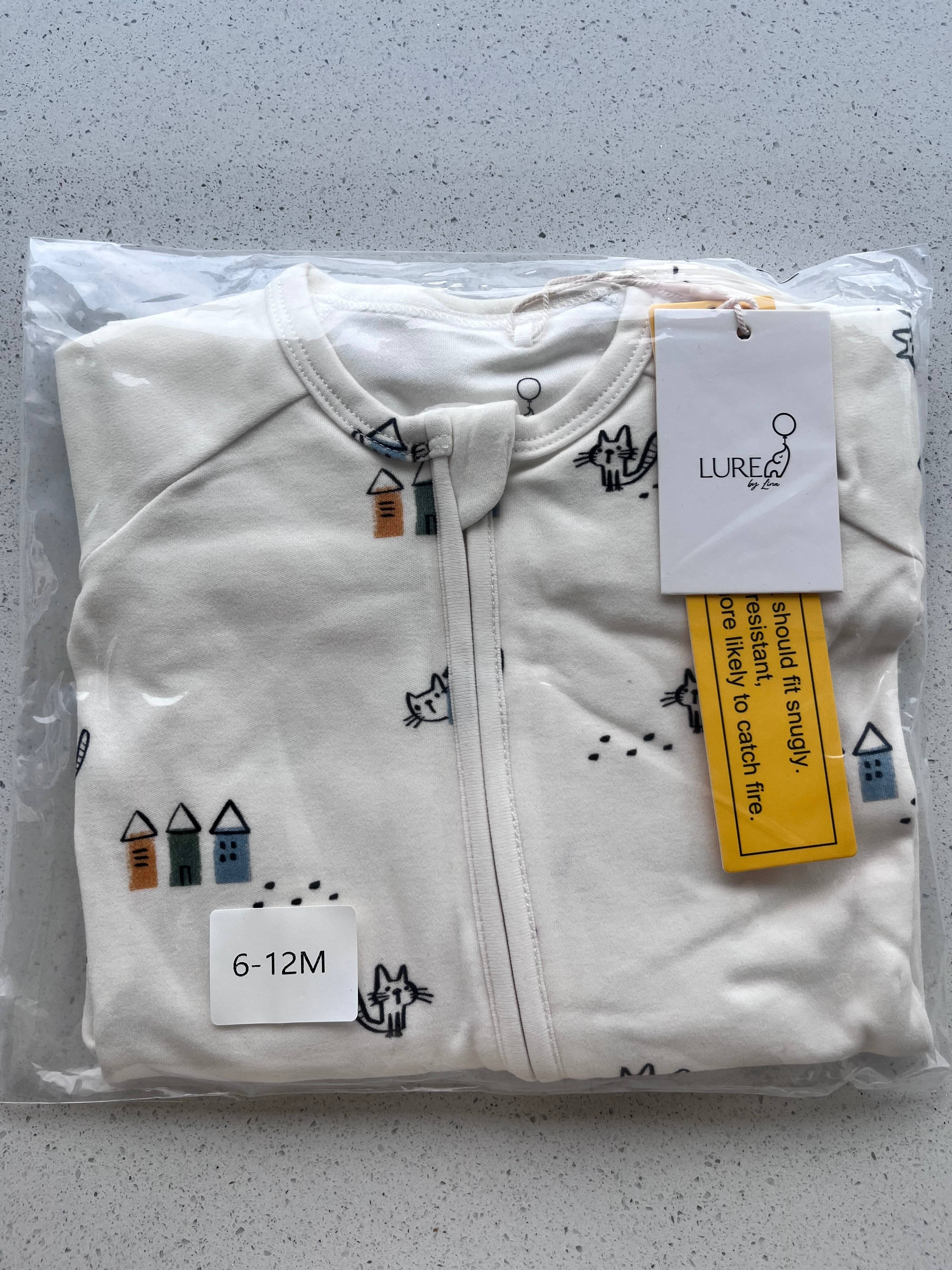 LURE by Lina - Wholesale Sleepsuit - Baby - Meow Construction 🐾3