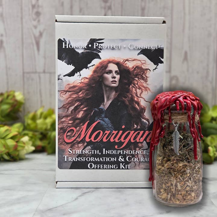 Goddess Morrigan Ritual Kit – Shadow Work & Strength for wholesale by Mystical Roots