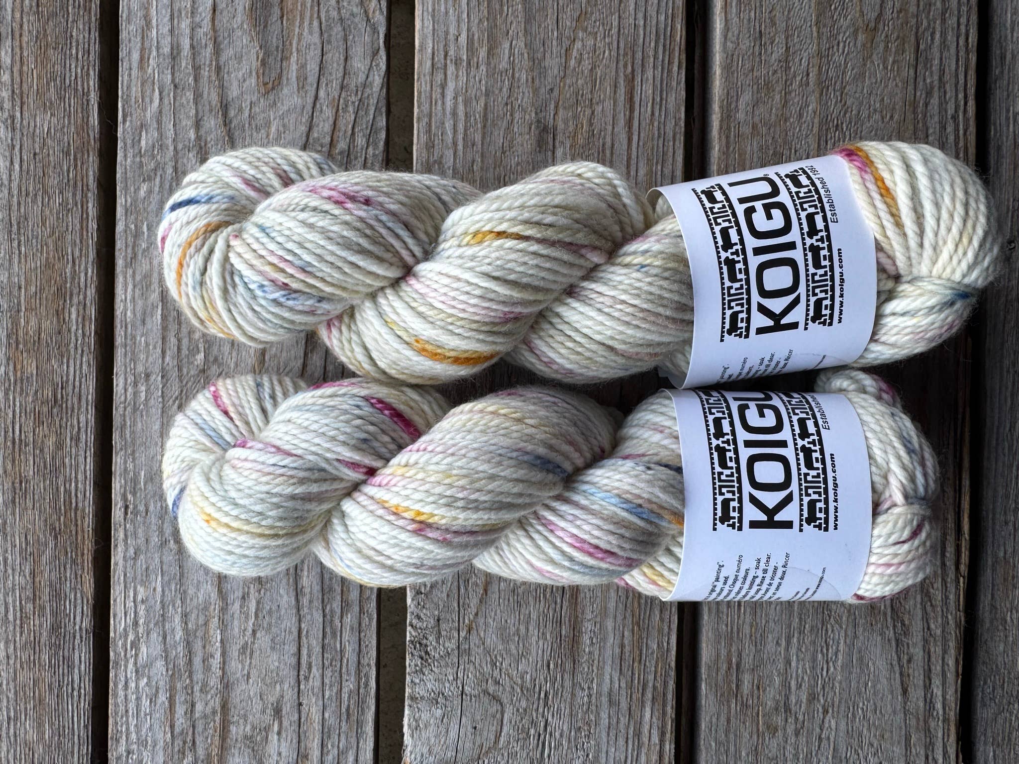 Koigu Wool Designs - Wholesale Yarn - Chelsea Aran Merino Yarn -group B16