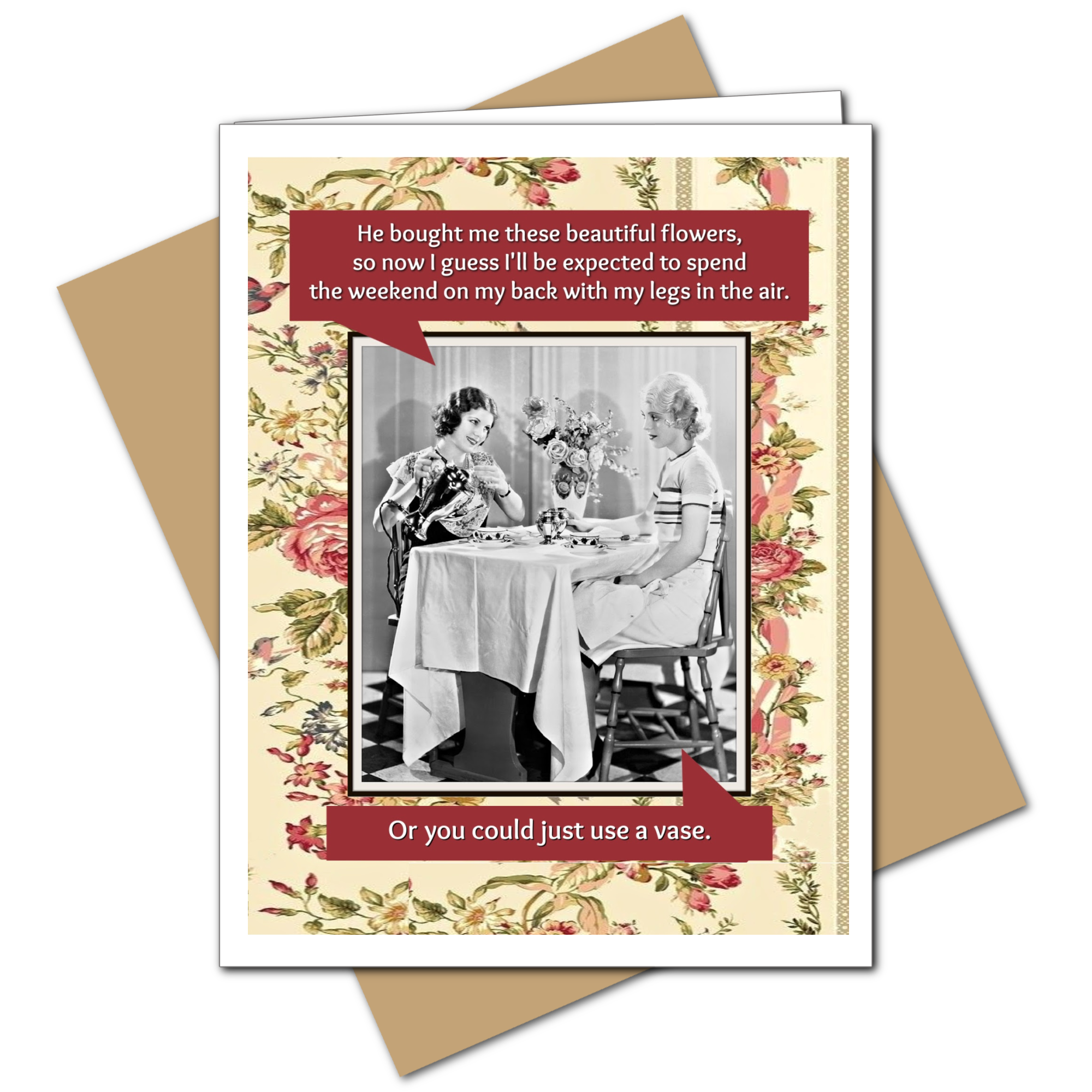 Ümlaut Brooklyn - Wholesale Everyday Greeting Card - Beautiful Flowers - Everyday Card1