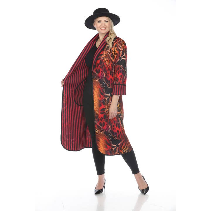 Long Coat Ring And Chain Plus Size for wholesale by Fenya V.