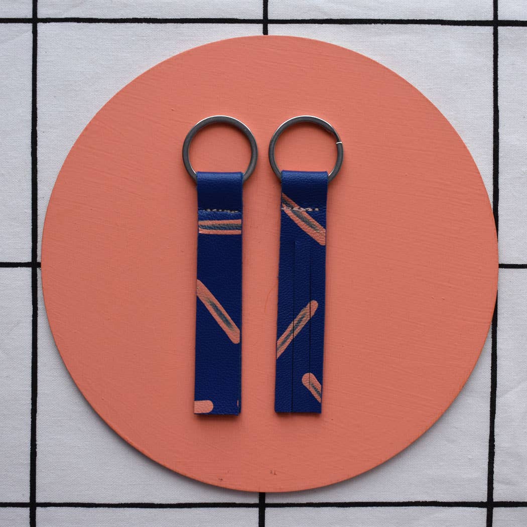 Jemma Marston - Wholesale Keychain - Women's - Hand Painted Leather Keyrings12