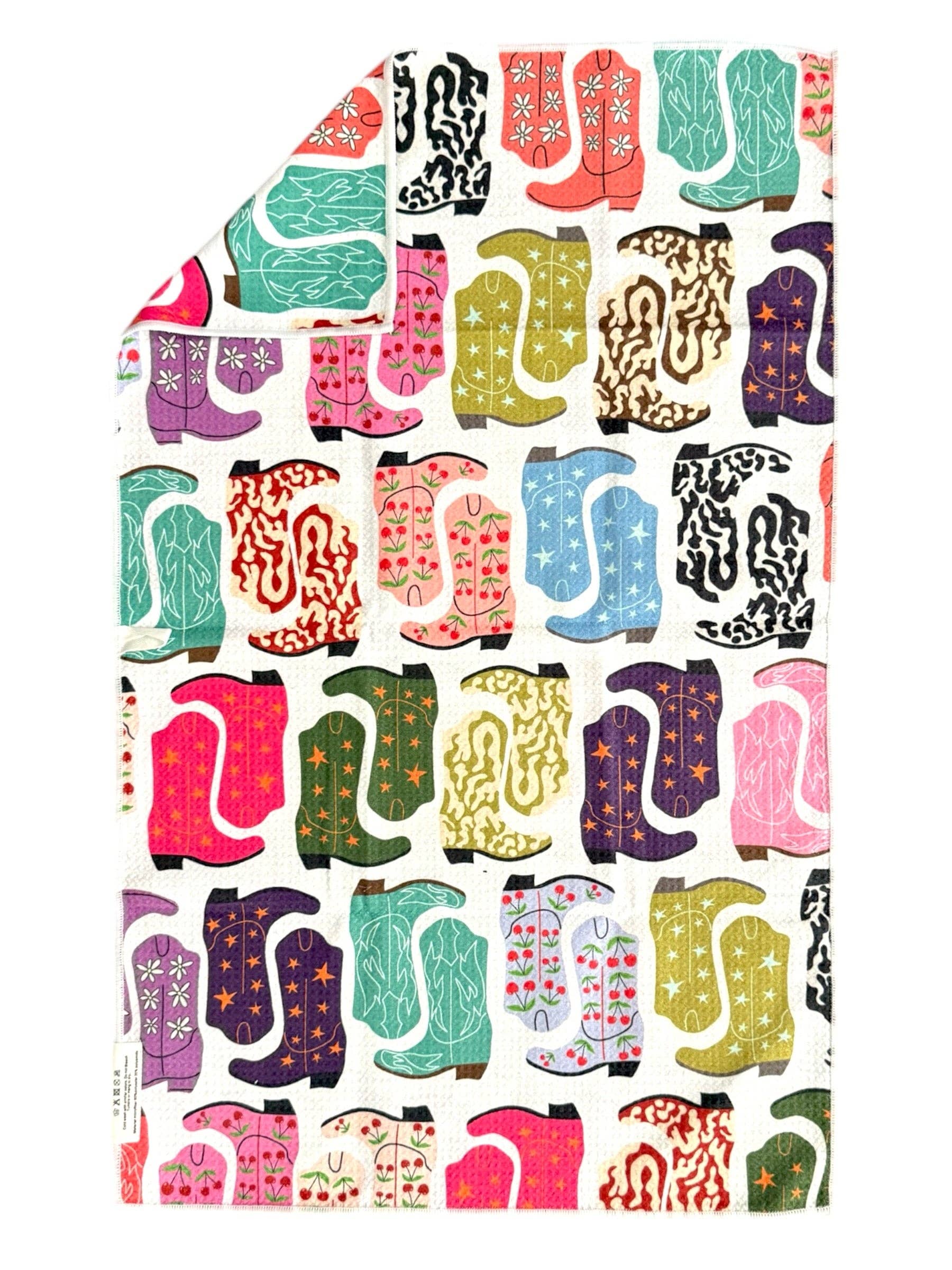 Hvid HoeDown: Dobbeltsidet håndklæde for engroshandel på Faire1