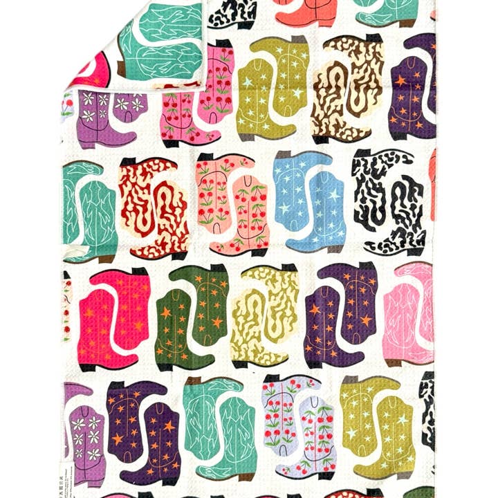 Hvid HoeDown: Dobbeltsidet håndklæde for engroshandel på Faire1