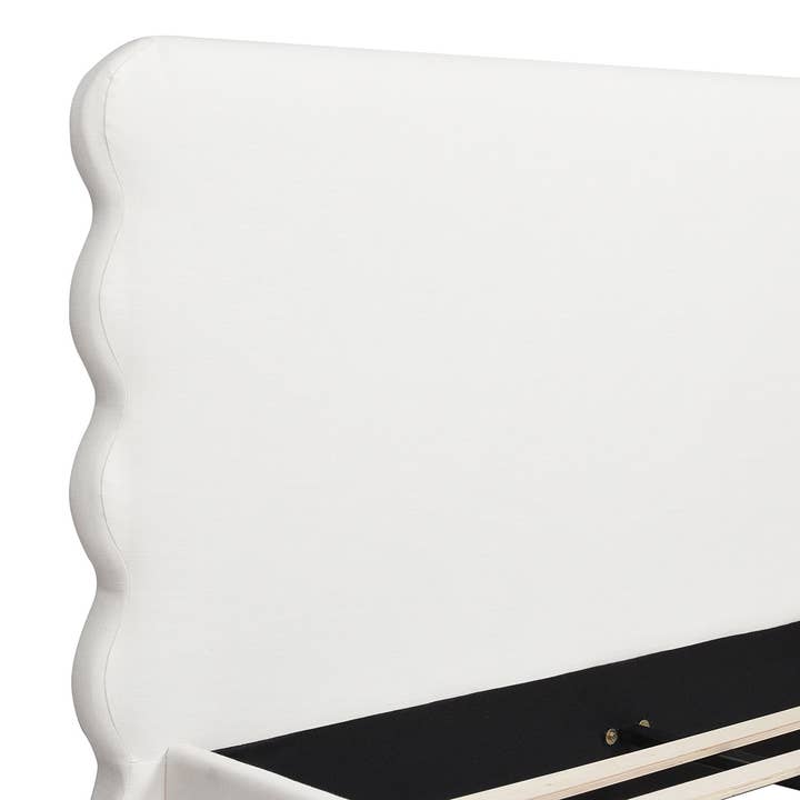 Jennifer Taylor Home - Wholesale Bed - Stockholm Modern Wavy Headboard Platform Bed4