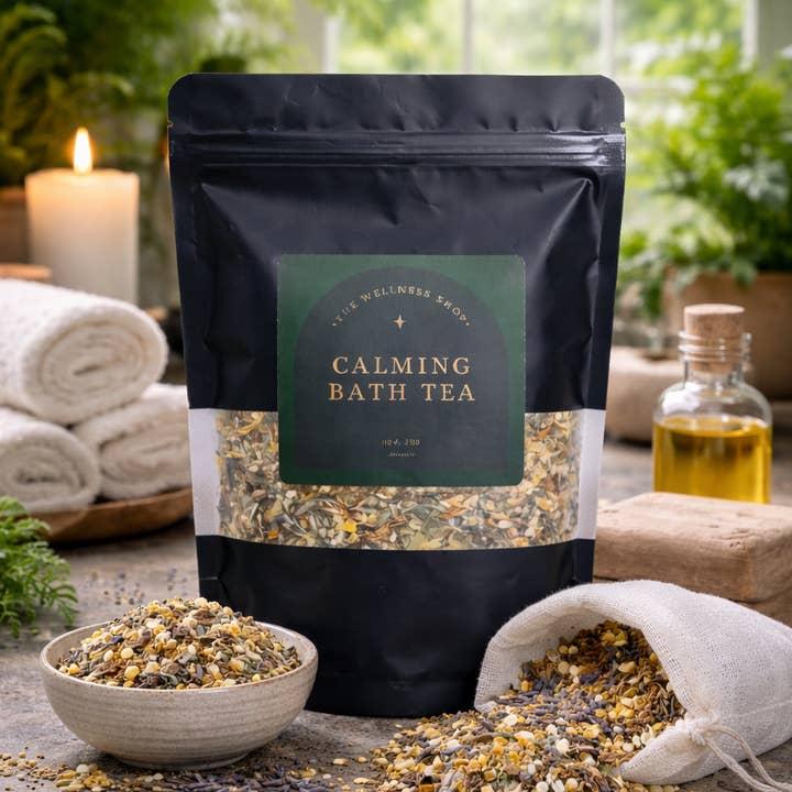 Chá de Banho Calmante por atacado de The Wellnest Shop