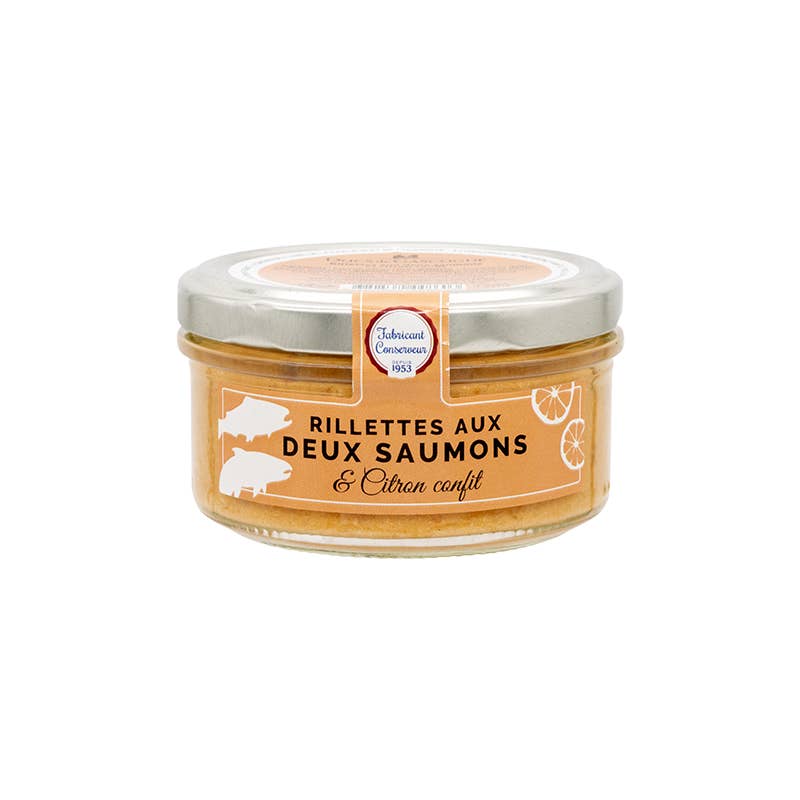 Ducs de Gascogne - Wholesale Preserves - Rillettes With Two Salmons And Candied Lemon 130g