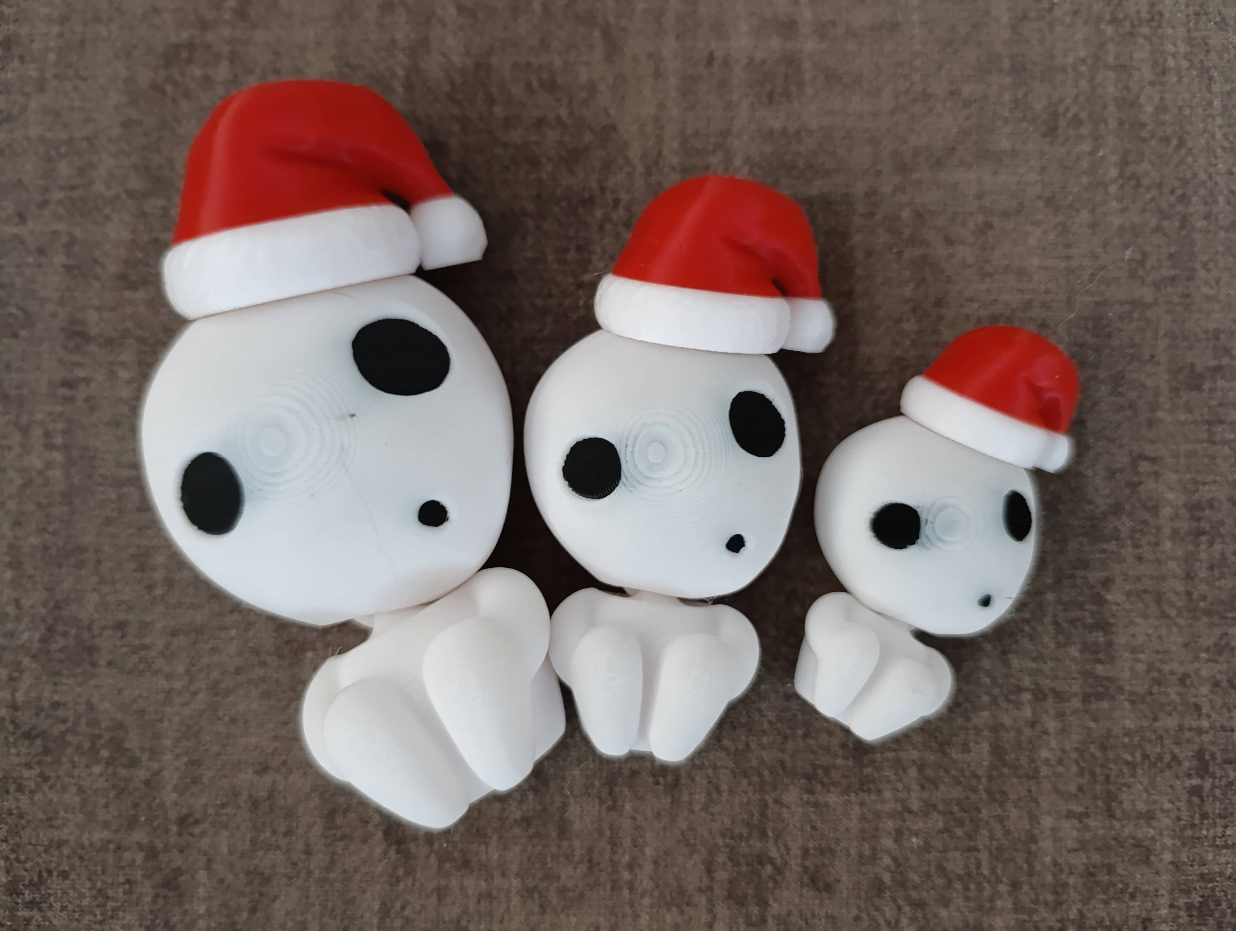 3DROOTS - Wholesale Outdoor Ornament/Decor - Kodama Christmas Ornament and Keychain - Christmas Decoration0