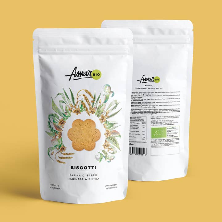 Amari - Dinkelmehl Bio Kekse 180g für den Großhandel von InterGoods GmbH