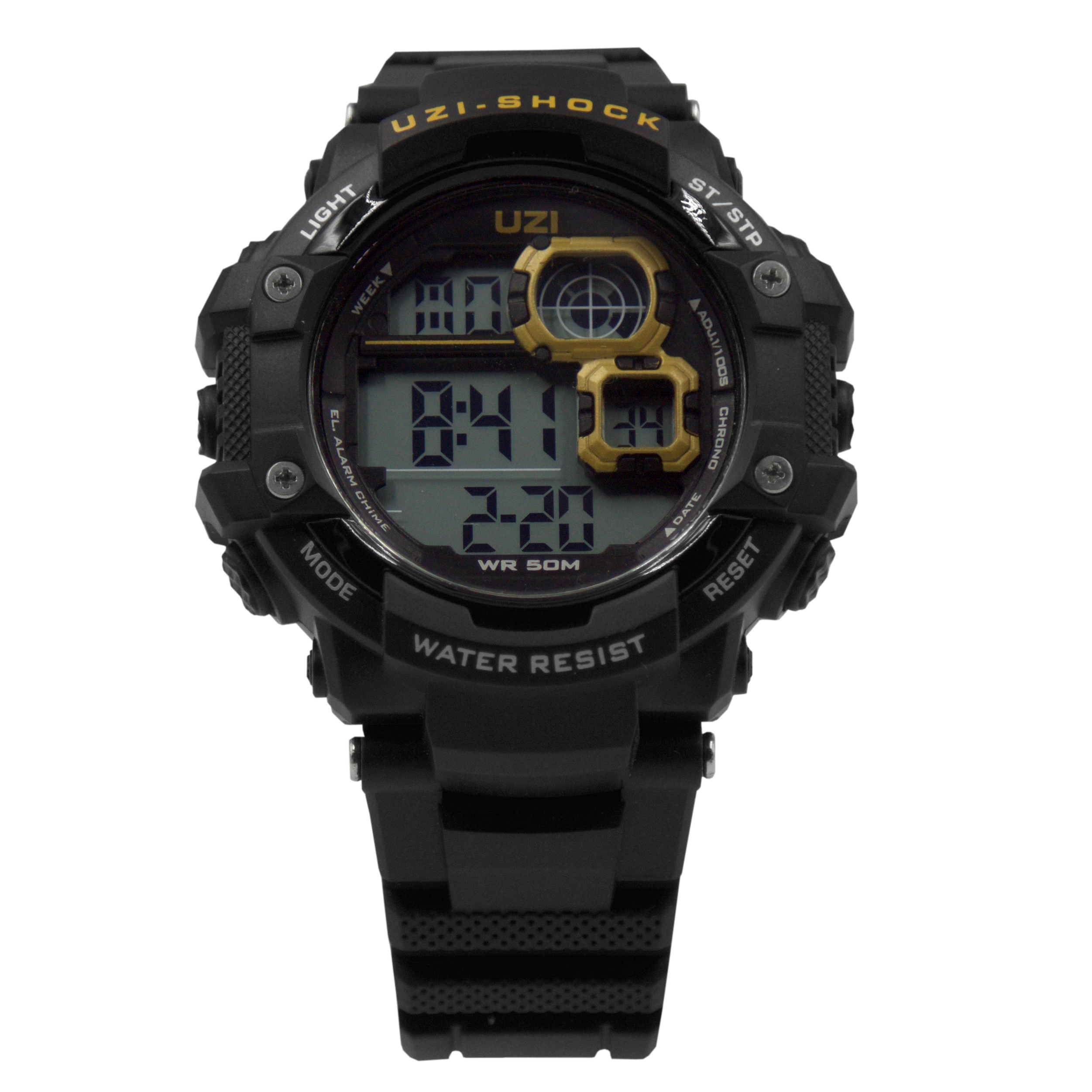 CALIBER GOURMET / CAMPCO - Wholesale Wrist Watch - Men's - UZI Shock Digital Watch1
