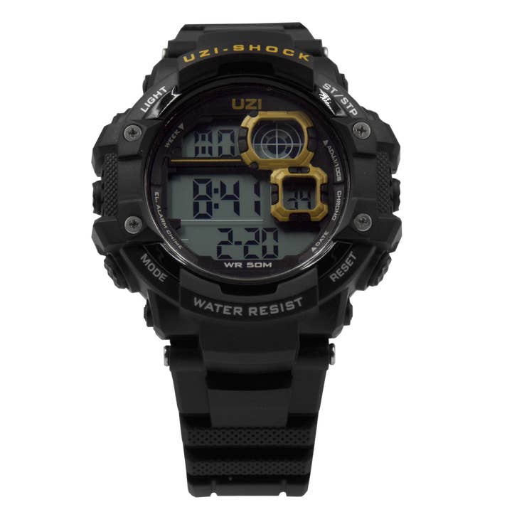 CALIBER GOURMET / CAMPCO - Wholesale Wrist Watch - Men's - UZI Shock Digital Watch1