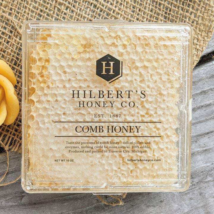 Honeycomb 4x4 Square for wholesale by Hilbert's Honeybees