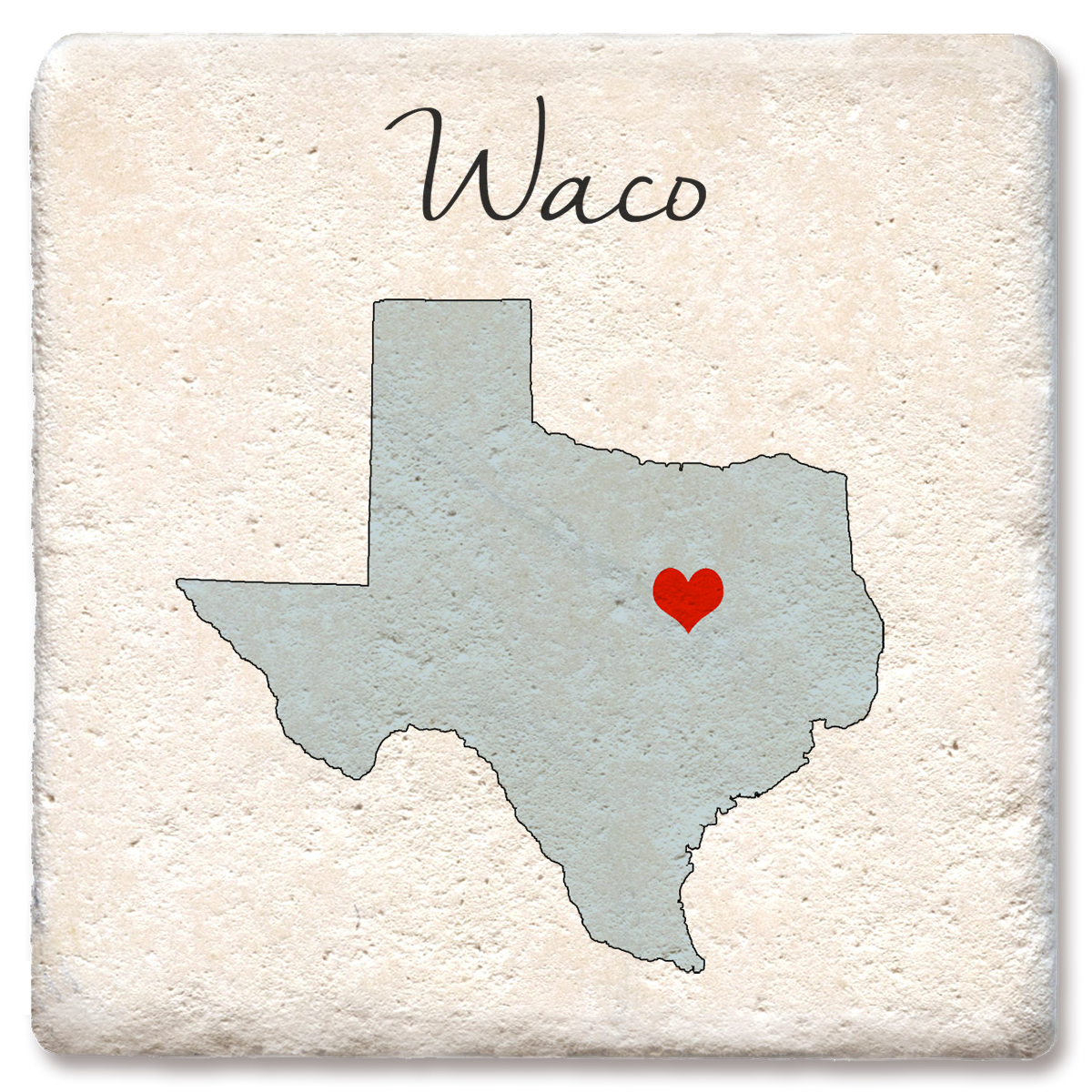 Tipsy Coasters & Gifts – wholesale Underlägg – Personlig coaster med hjärtsilhuett av din stad och delstat13