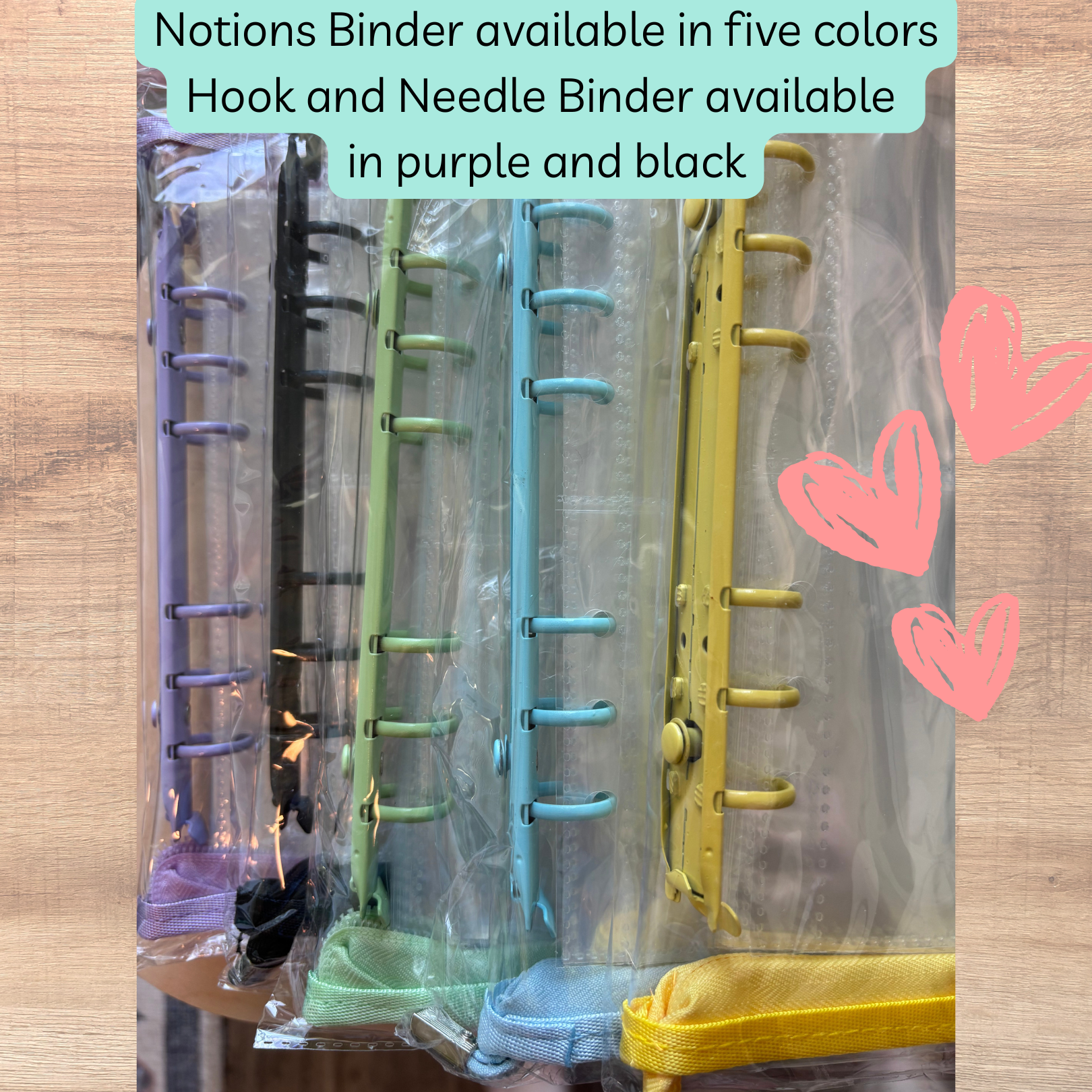 Comma Craft Co - Wholesale Knitting/Crochet Supplies - The Hook & Needle Binder - Deluxe Knitting Crochet Organizer4