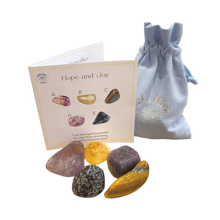 Pacote Presente Hope and Joy Crystals por atacado de BellaMira Home
