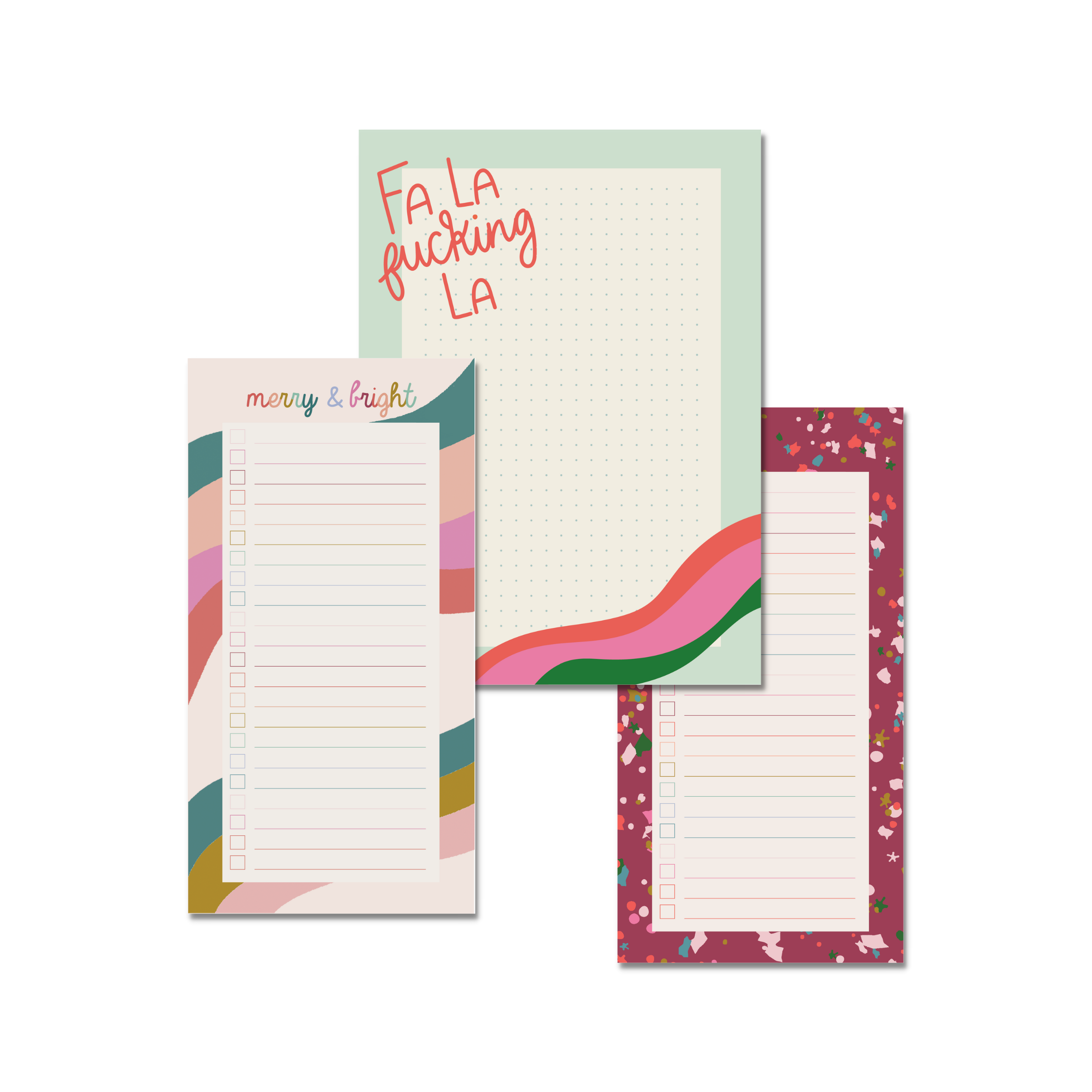 Talking Out of Turn – Engroshandel Notesblok – Holiday Tearaway notesblokke10