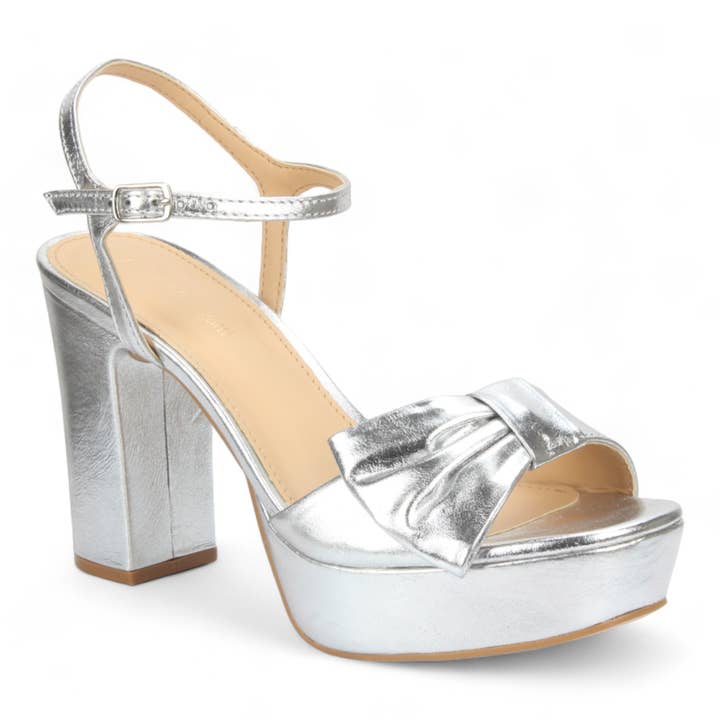 Women's Leather Platform Sandals 49878 for wholesale by Bruno Menegatti