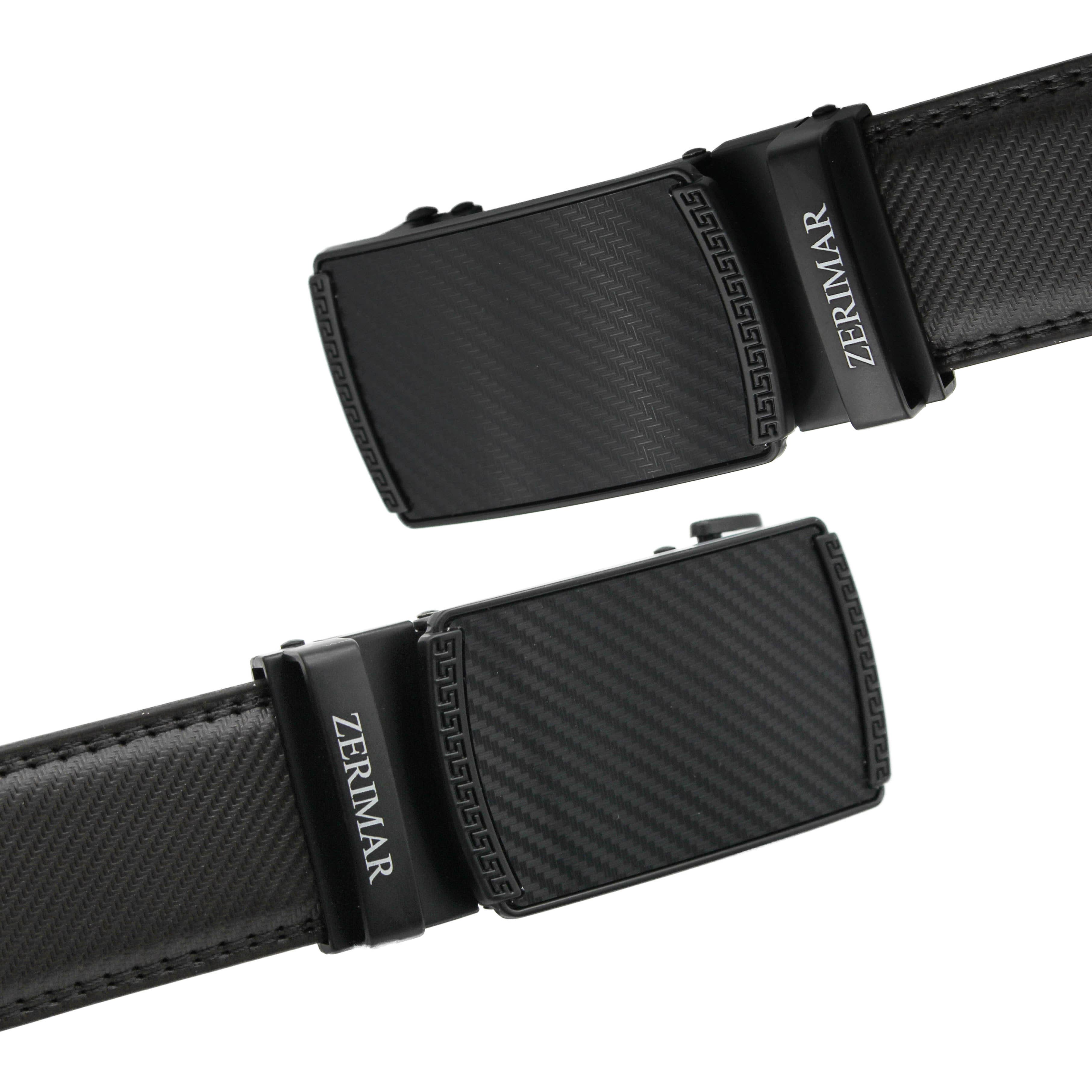 Zerimar 1942 – wholesale Belt – Men's – Men's Belt with automatic buckle Leather belt Width 3.5 cm4