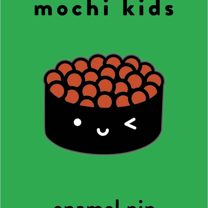 Mochi Kids - Wholesale Lapel Pin/Button - Kids - Ikura Sushi Enamel Pin