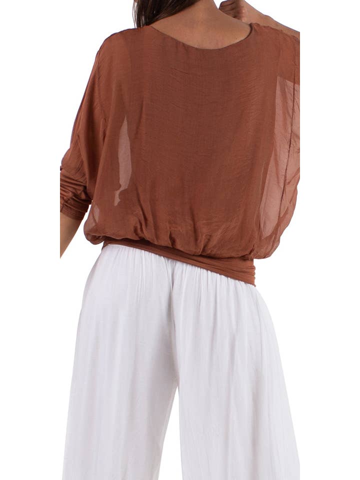 Gigi Moda - Wholesale Blouse - Women's - Sheer Batwing Blouse12