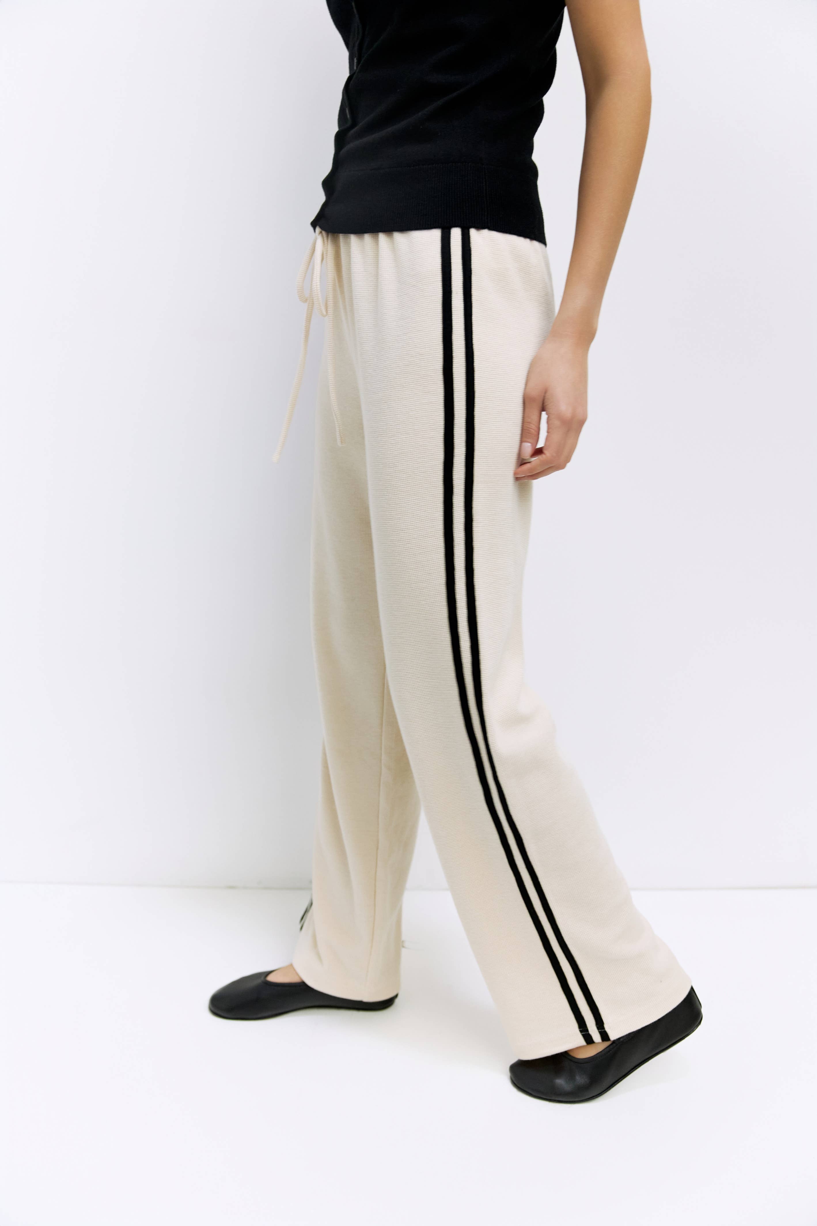 MOD REF - Wholesale Pants - Women's - The Enzo Pants | Women's Wide-Leg Thermal Sport Pants45