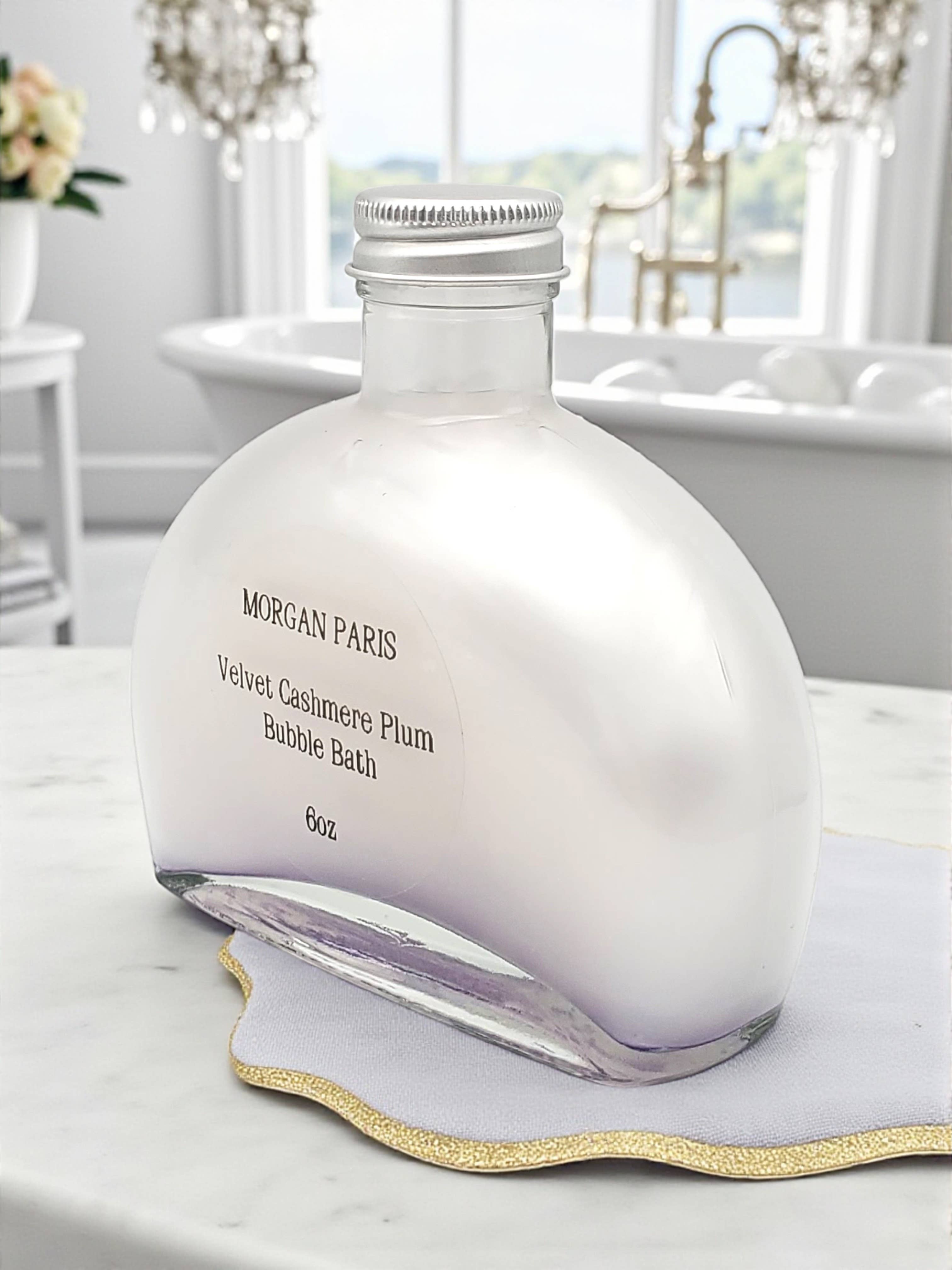 Morgan Paris Skin Boutique - Wholesale Bubble Bath - Velvet Cashmere Plum Bubble Bath 6oz2