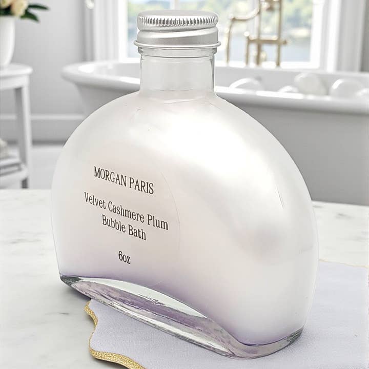 Morgan Paris Skin Boutique - Wholesale Bubble Bath - Velvet Cashmere Plum Bubble Bath 6oz2