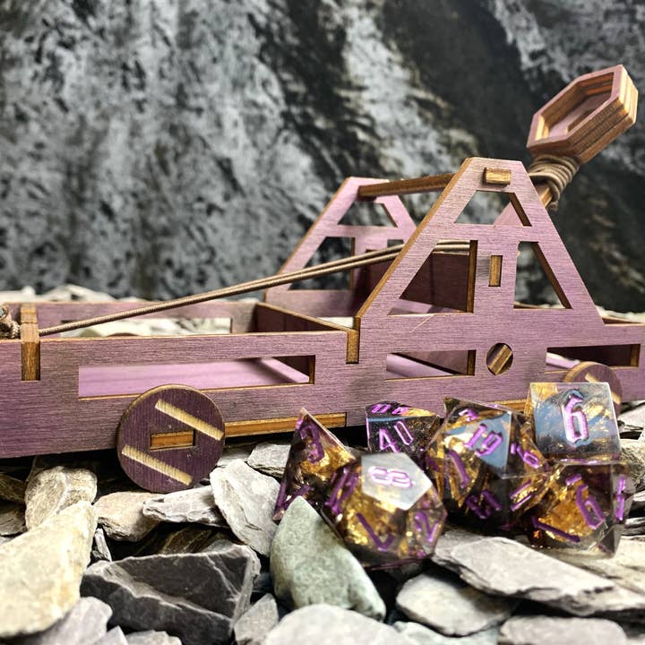 Fandomonium - Wholesale Dice - Wooden Dice Catapult/ Dice Launcher5