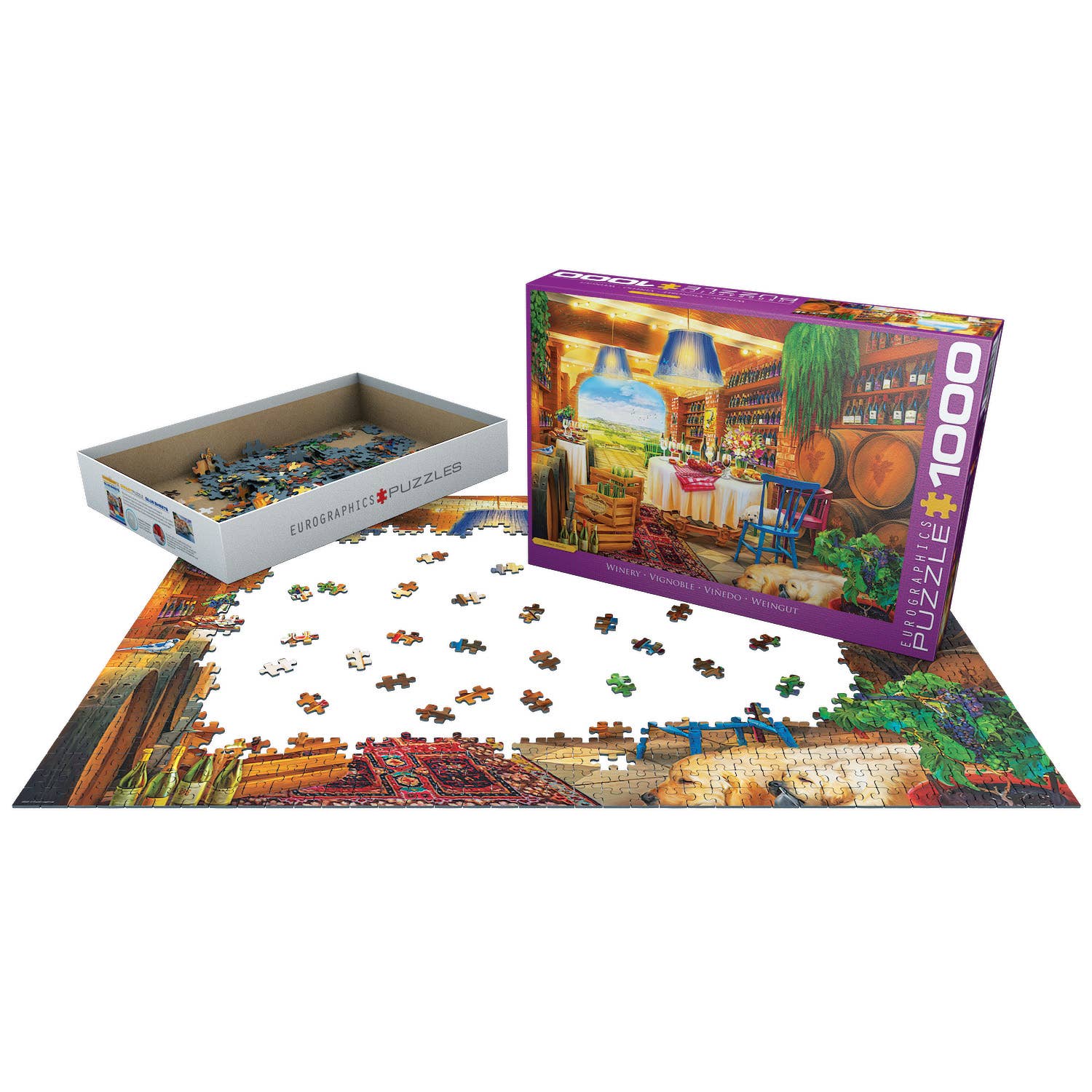 Eurographics Puzzles USA - Wholesale Puzzle - Adult - Winery2
