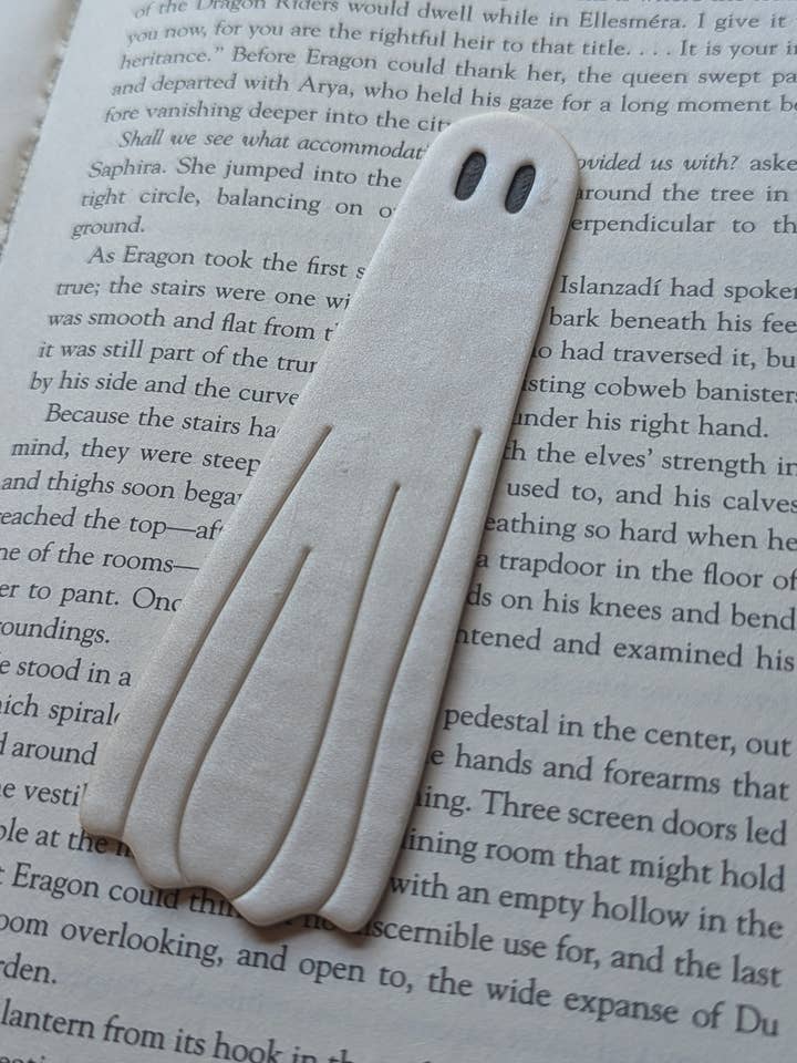 Ghost Bookmark for wholesale by The Midnight Glen