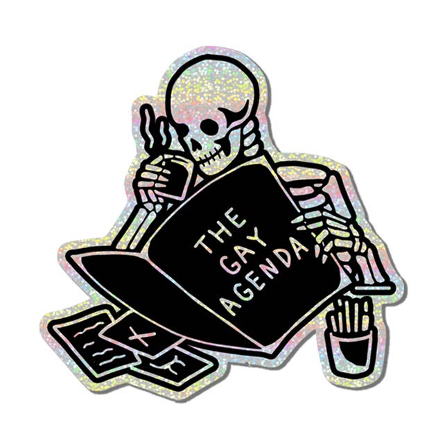 Agenda sticker voor wholesale door Awarewolf Apparel