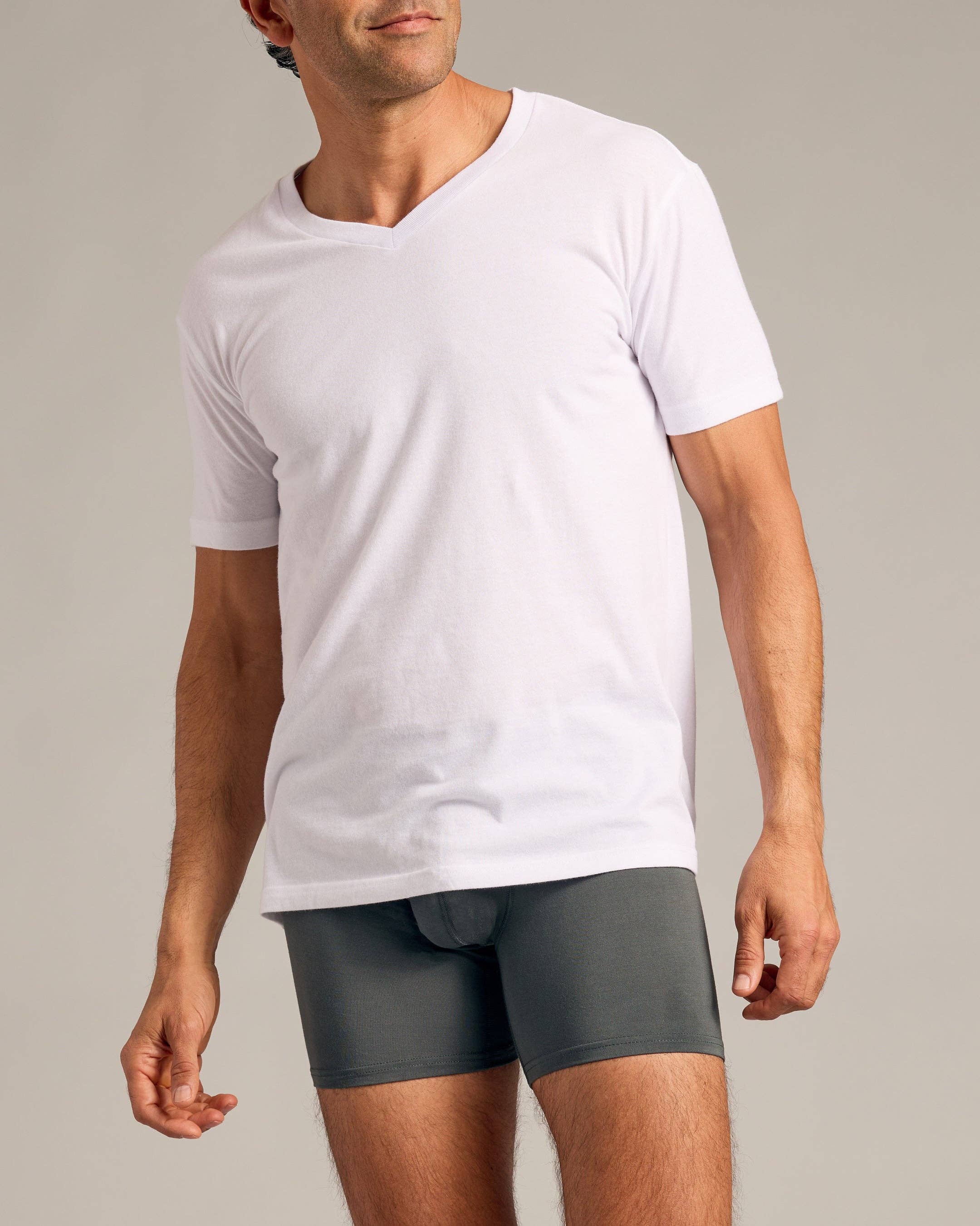 True Classic - Wholesale Underwear - Men's - Carbon Boxer Brief4