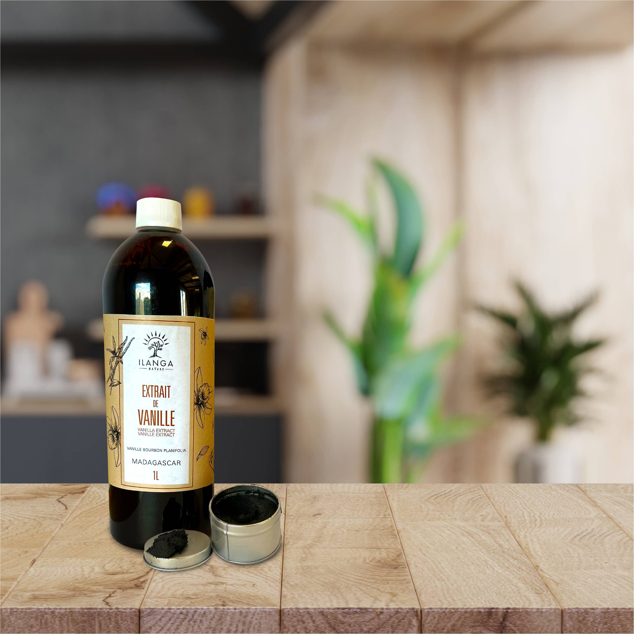 Ilanga Nature - Wholesale Vanilla/Fruit Extract - 1L Vanilla Extract (grain free)3