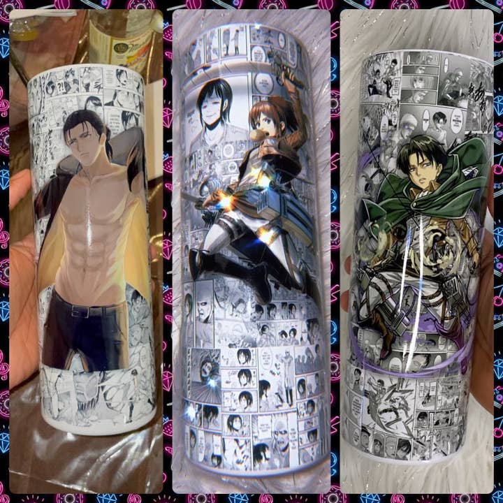 AOT Tumblers for wholesale by Zoe & Finn’s Creations