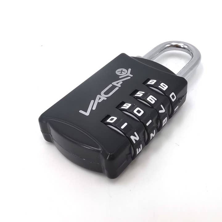 Max-Link Solutions Ltd – wholesale Luggage lock – VACAY Combi Lock, Four Dial Luggage Combination Lock2