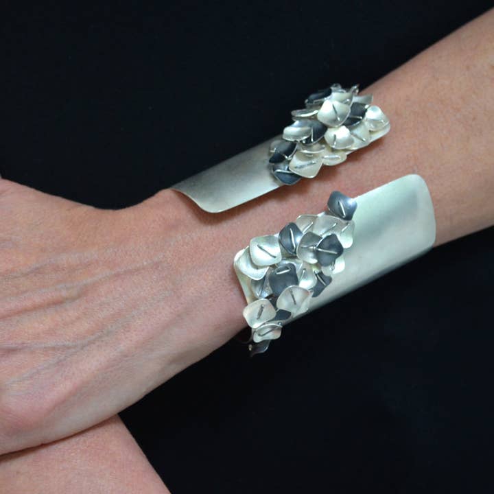 Layered Statement Cuff for wholesale by Suzanne Schwartz Jewelry