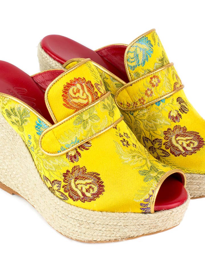 Mule Ares Damascus Vergel Gold for wholesale by Anna de Manel