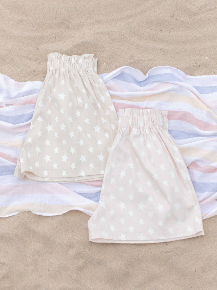 Star Print Shorts for wholesale by Space 46 Wholesale