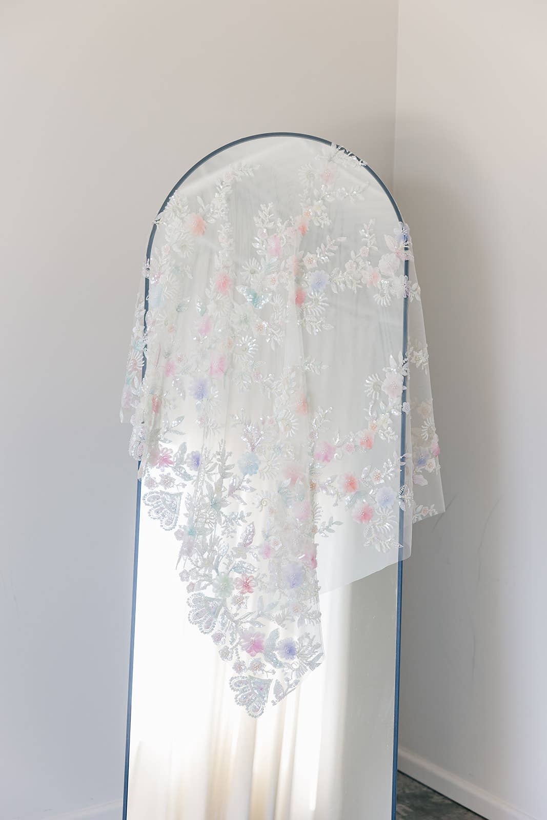 Petite Mariee Boutique - Wholesale Veil - Women's - Genevieve Floral Wedding Veil5