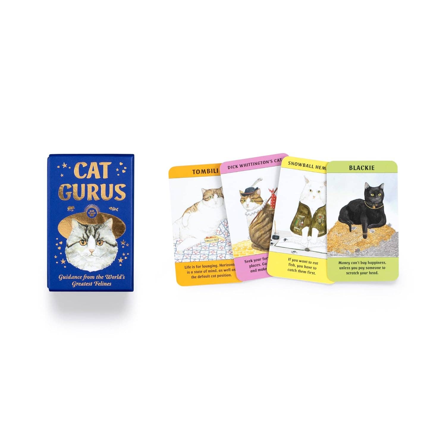 Chronicle Books - Wholesale Tarot Cards - Cat Gurus (Mini Deck)6
