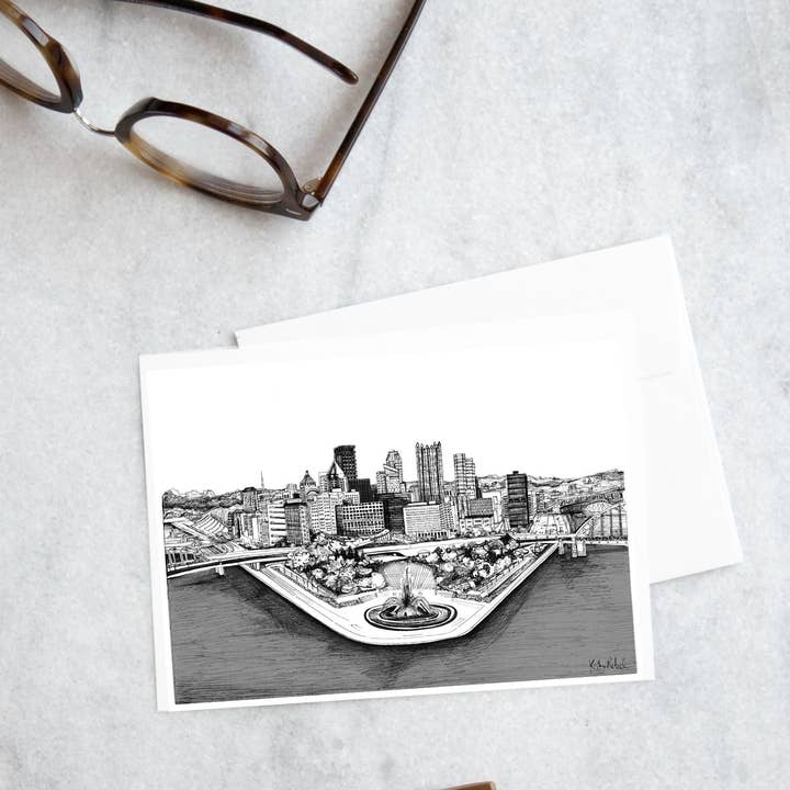 The Point - Note Card for wholesale by KLoRebel Art Co.