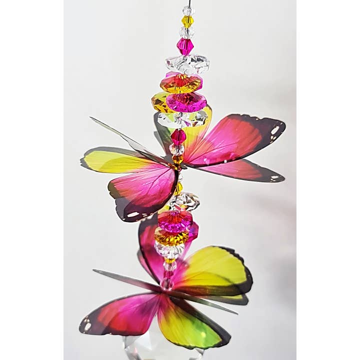Gifts N Crystals - Wholesale Suncatcher - Butterfly Suncatchers- large size BFSCL210
