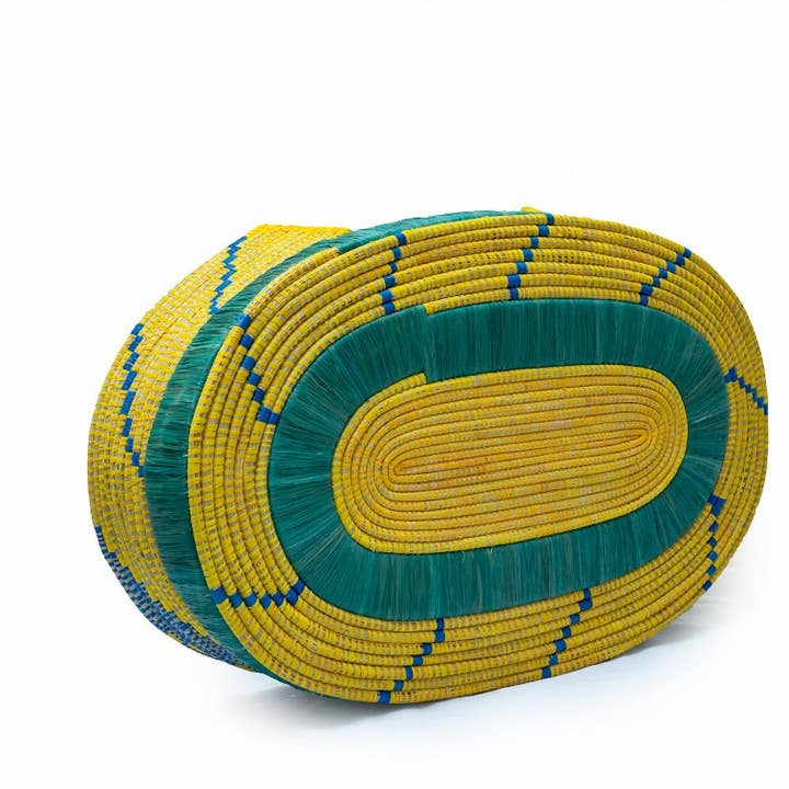 Tanzanite Handwoven Eco-Friendly Pet Bed . for wholesale by Mysky pets and decor by idacbc llc