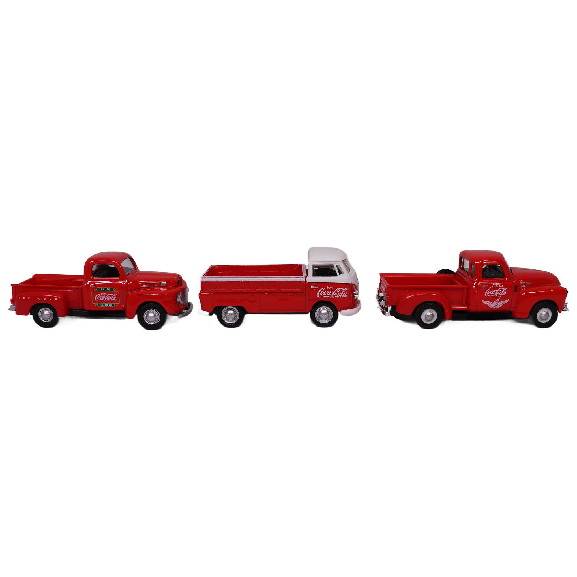 Motor City Classics, Inc. - Wholesale Decorative Tabletop Object - 1:72 Scale Coca-Cola Pickup Gift Set Diecast Model4