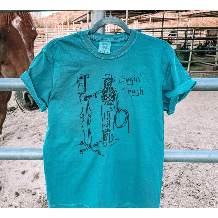 Cowgirl Tough Tee for wholesale by Modern Cowgirl