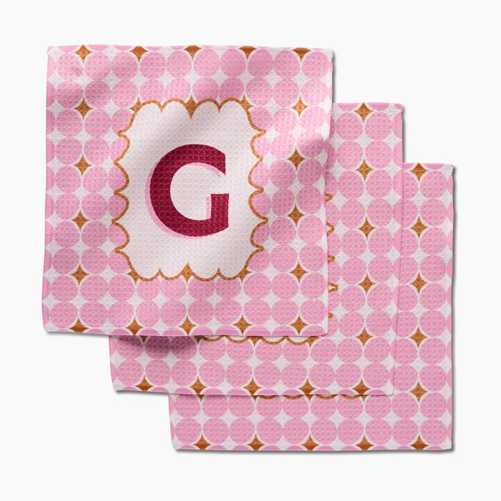 Geometry – toalha de cozinha por atacado – Azulejo com Monograma de Geometria9